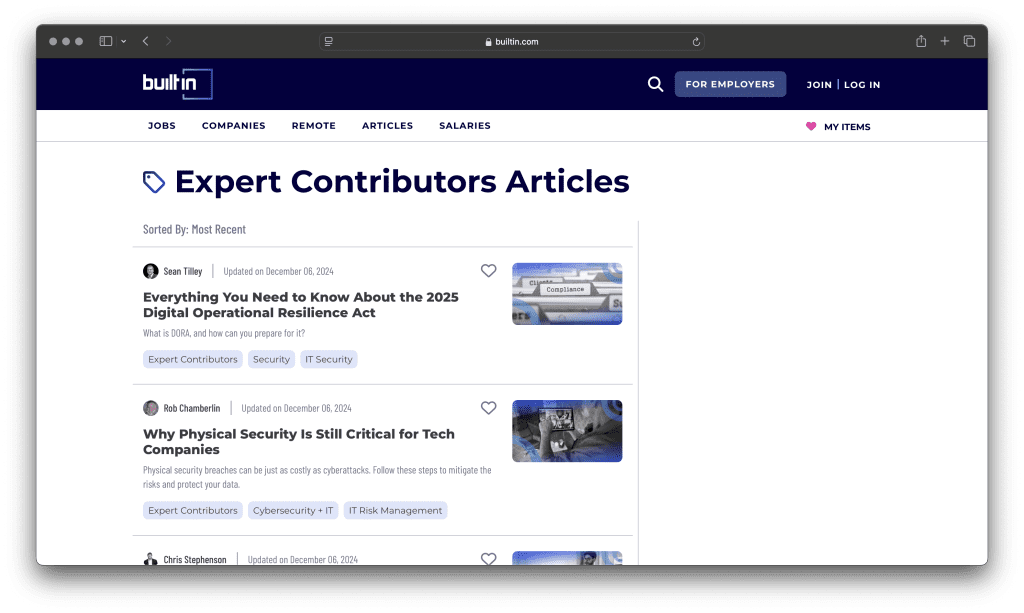 tech related articles